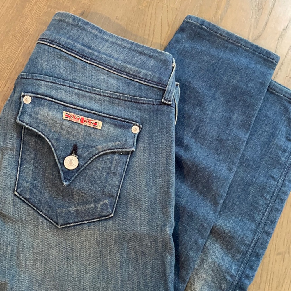 Hudson Collin Skinny Crop Jeans